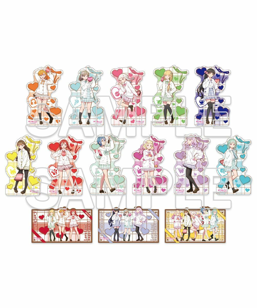預購-『LoveLive！Superstar!!』 集換式貼紙收藏組 Valentine2025 Ver. PACK盲盒販售 隨機出貨【日本進口精品】