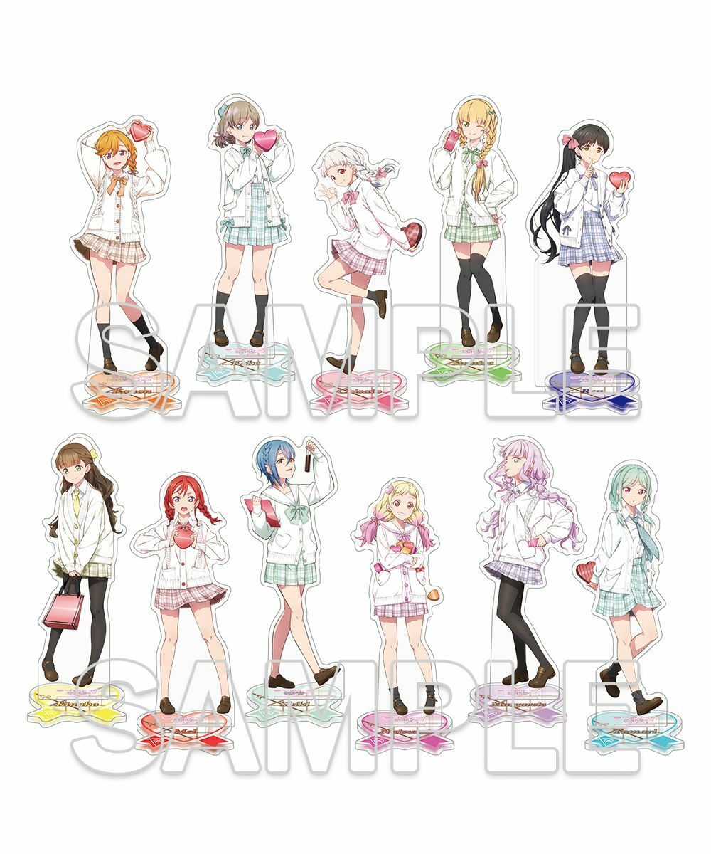 預購-『LoveLive！Superstar!!』 壓克力立牌 Valentine2025 Ver. 系列【日本進口精品】