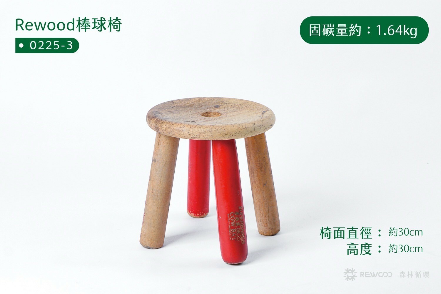 【0227專屬訂單 FB -謝*豪 】REWOOD棒球椅