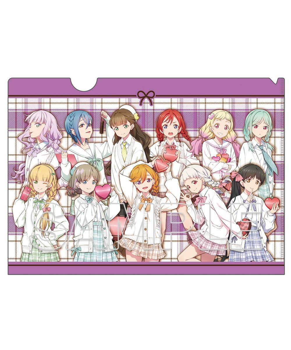 預購-『LoveLive！Superstar!!』 A4 File夾 Valentine2025 Ver.【日本進口精品】