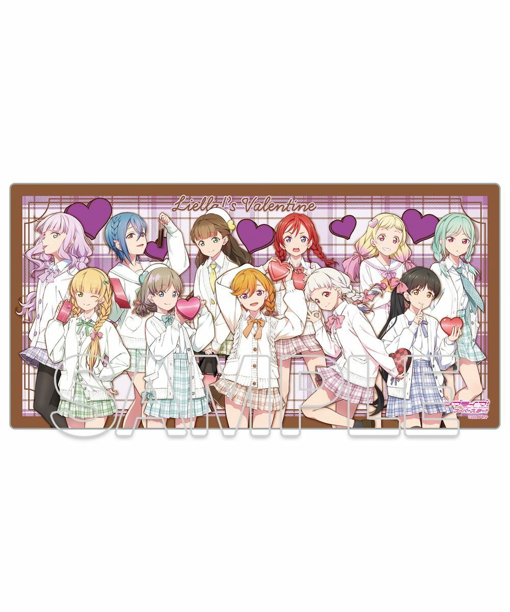 預購-『LoveLive！Superstar!!』特製桌墊 Valentine2025 Ver.【日本進口精品】