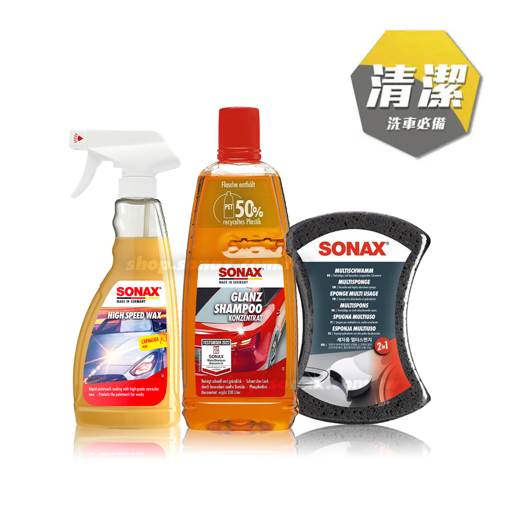 入門洗車保養B組 (洗車+HSW棕櫚封體 ) 滑亮