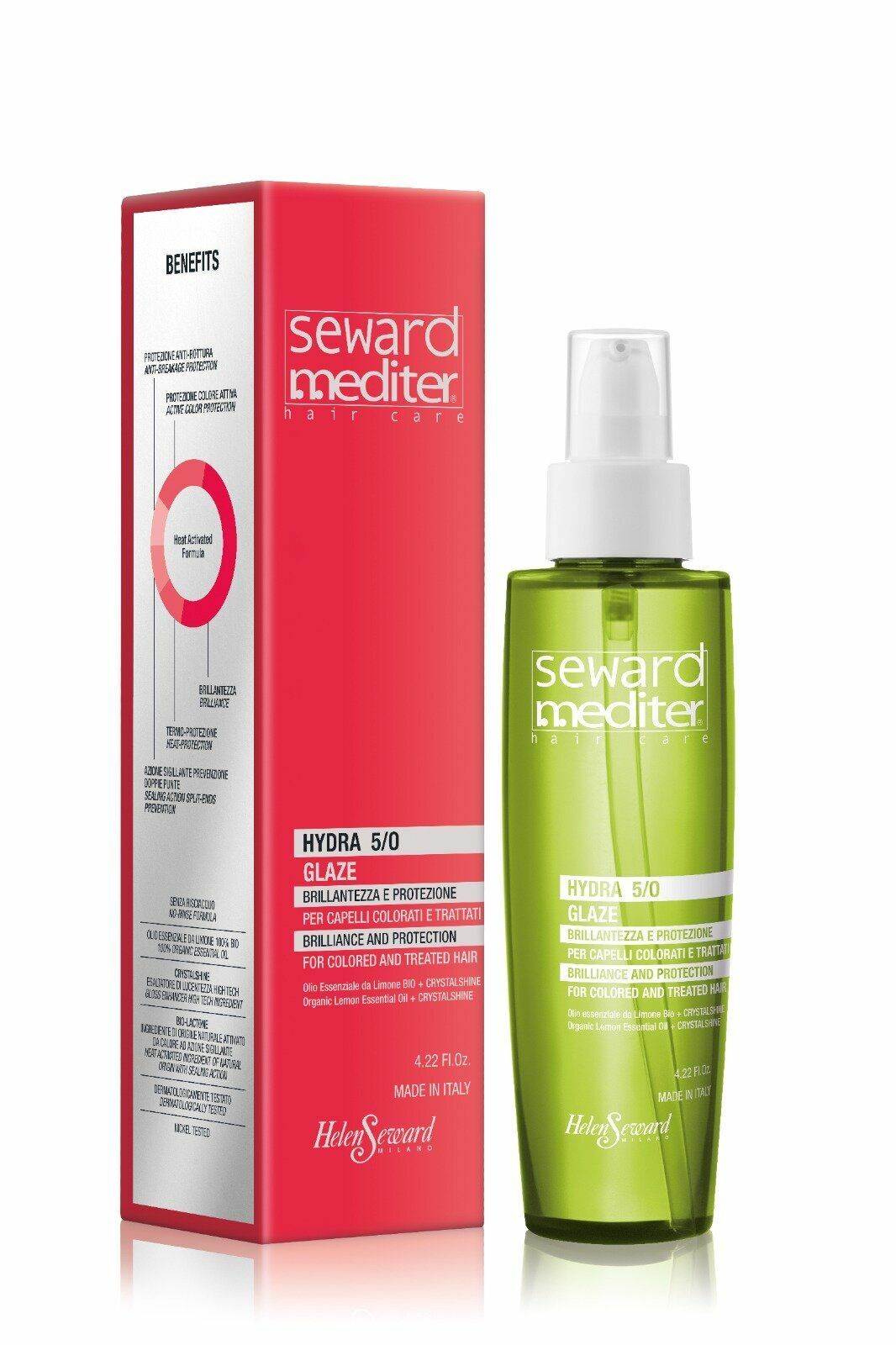 SM - HYDRA GLAZE OIL 5O 125ml (HEAT PROTECTION, FOR COLORED AND TREATED HAIR)