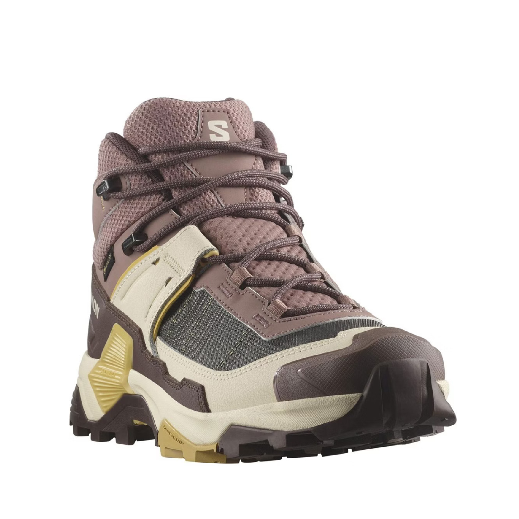 SALOMON 法國 X ULTRA 5 GTX 中筒登山鞋 女款 (棕) 防水/登山/健行 33SL477544