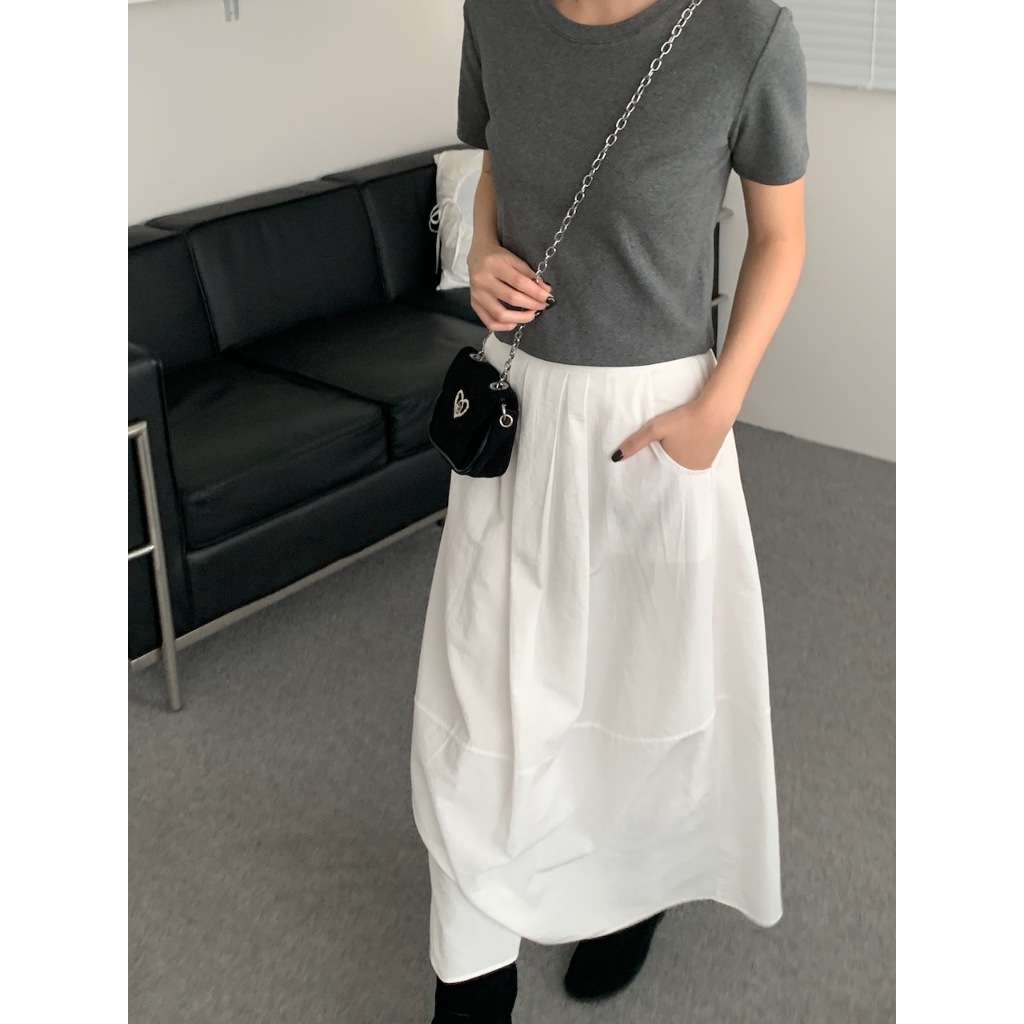 【imfine】每天都要穿 百搭彈力棉短袖T #9582