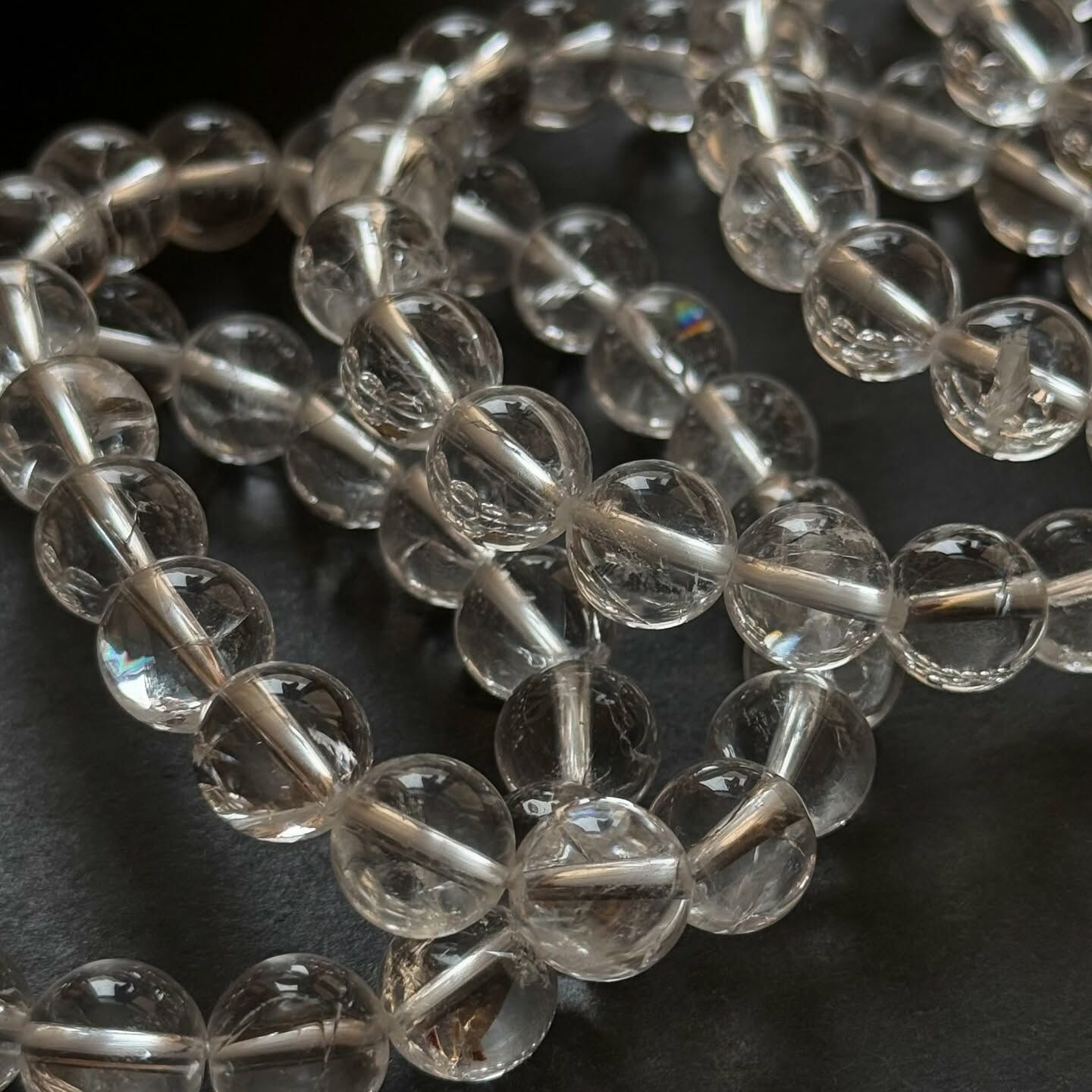 [原石] 白水晶 水晶手串