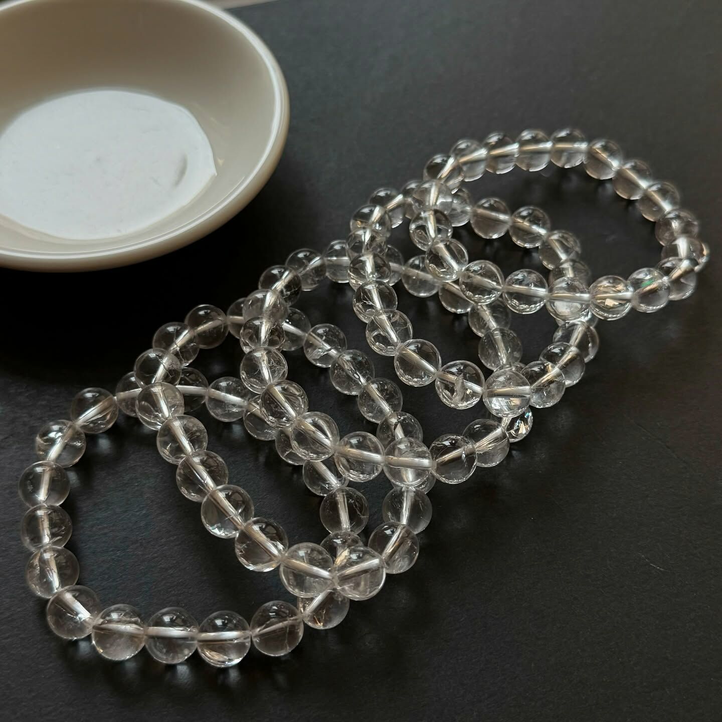 [原石] 白水晶 水晶手串