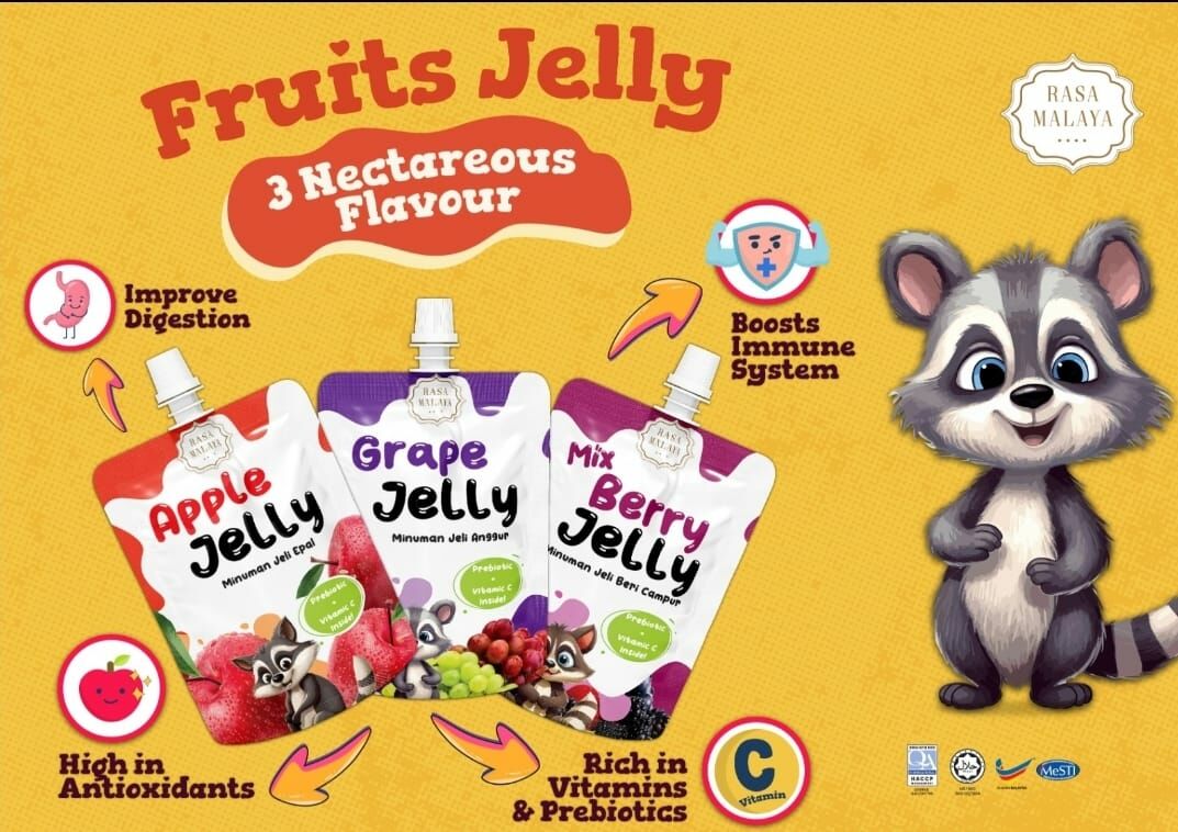【直播】LL022801「Fruits Jelly」益生元+維他命C水果啫喱 150g