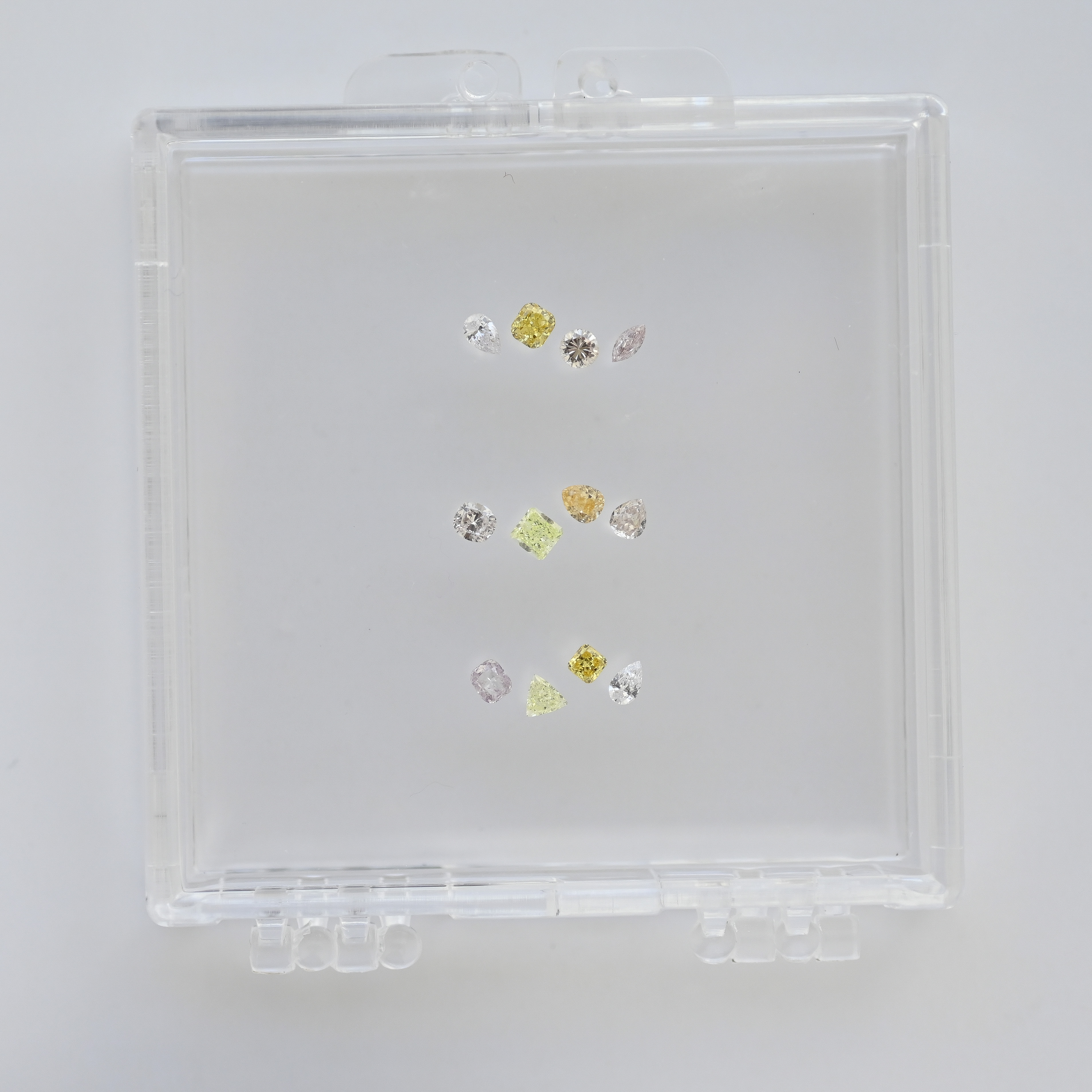 Combo Mixed Color Fancy Shape Loose Diamond