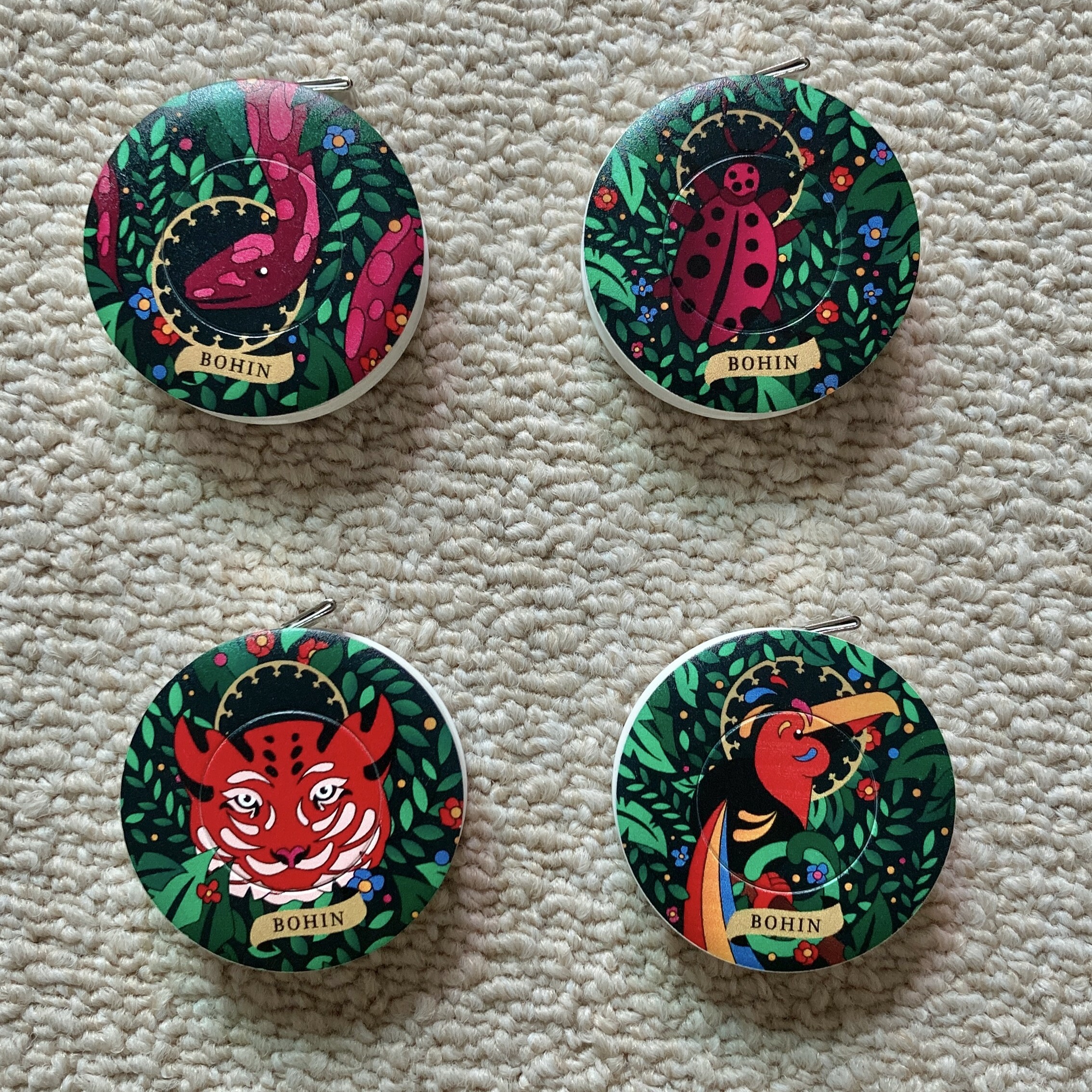 [BOHIN France] 口袋主題捲尺