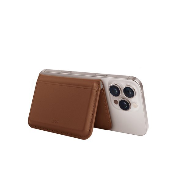 UNIQ Lyden DS RFID 防磁波磁吸皮革卡套