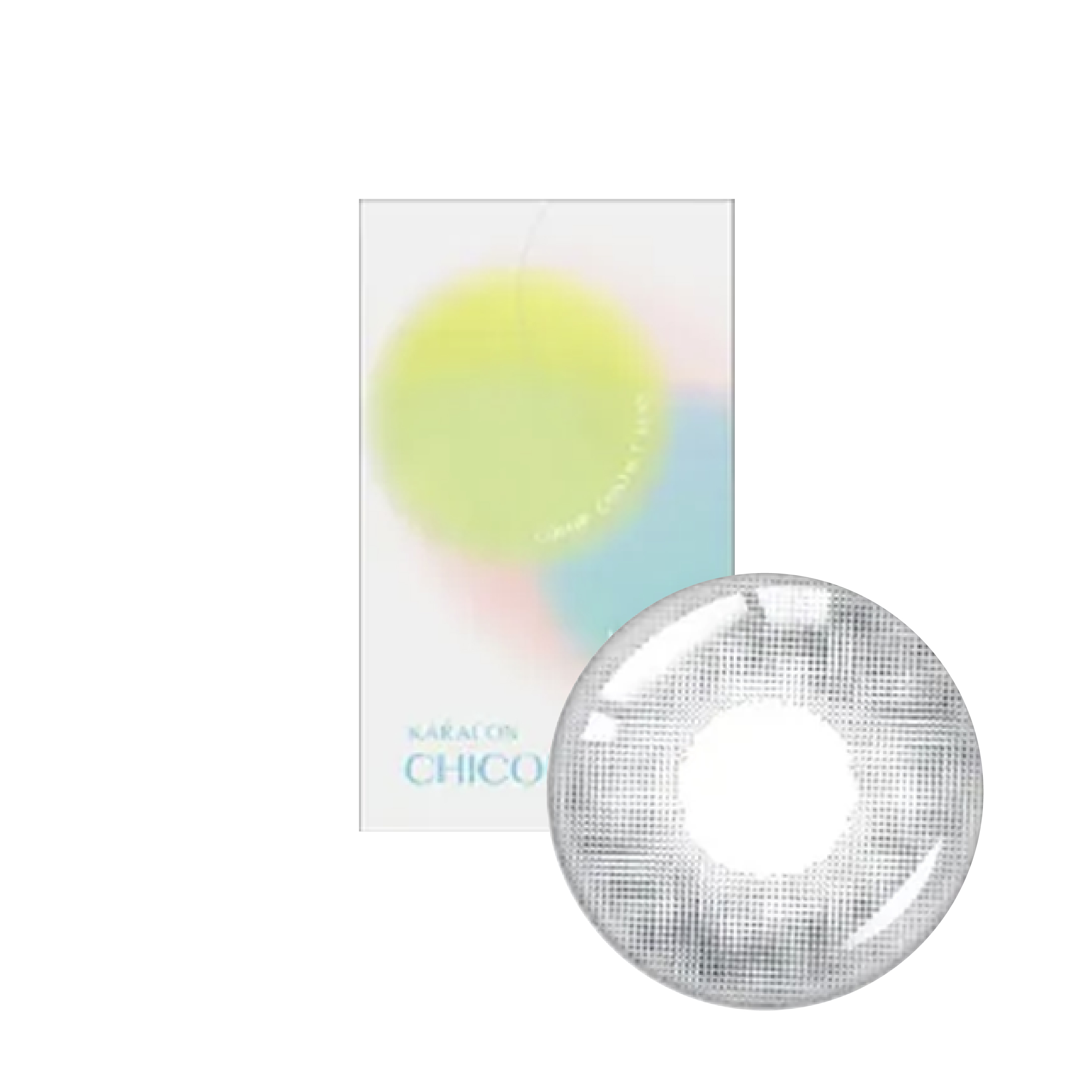 卡拉瞳chicolor彩色月拋清新灰(1片)