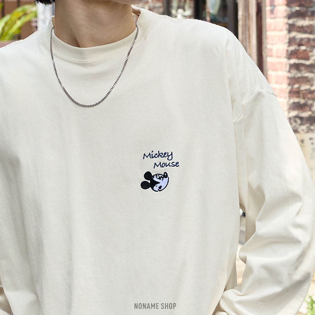 MONO-MART X DISNEY 聯名 迪士尼 米奇 Mickey Mouse  印花 長袖 五款 (男款)