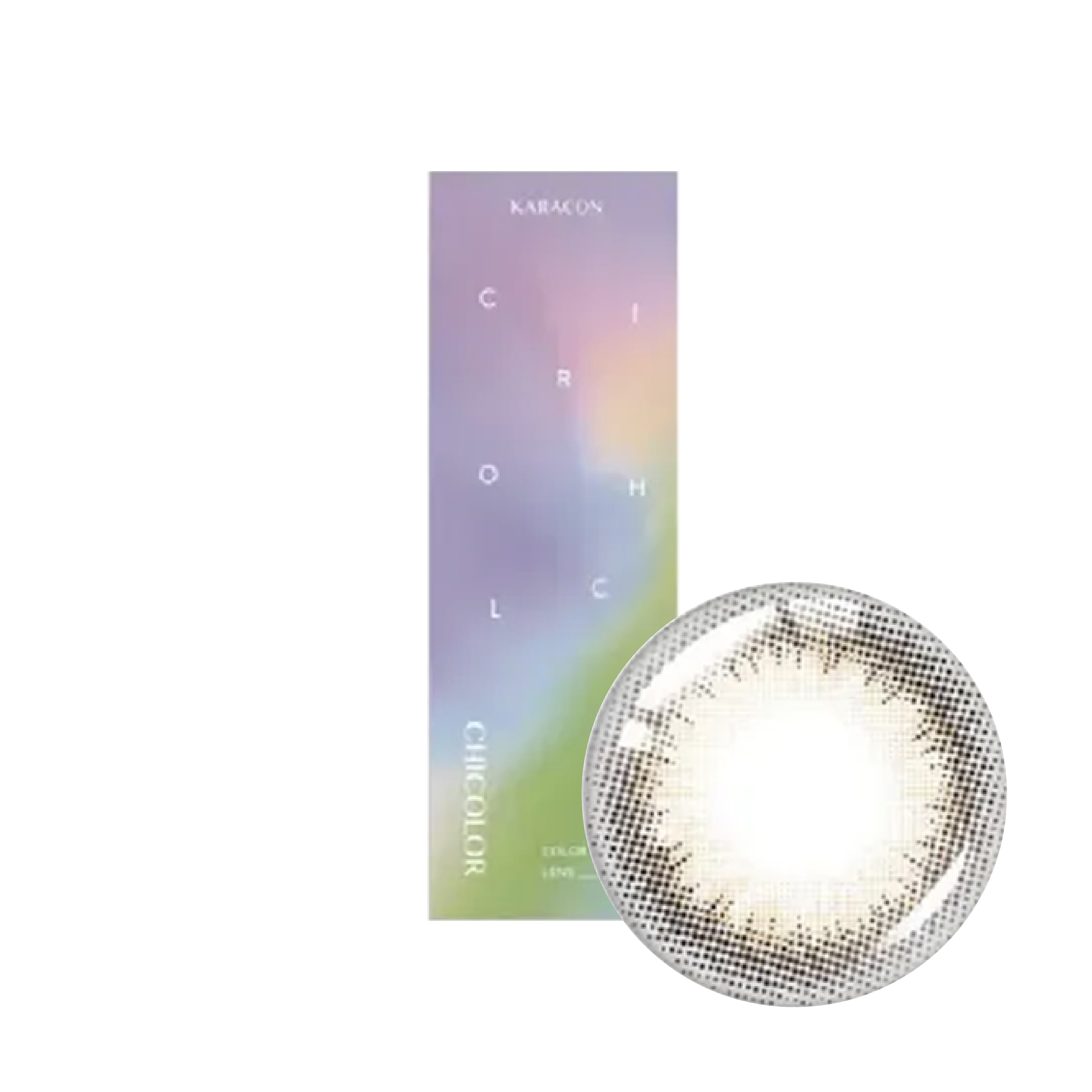 卡拉瞳chicolor彩色日拋傾心棕(10片)