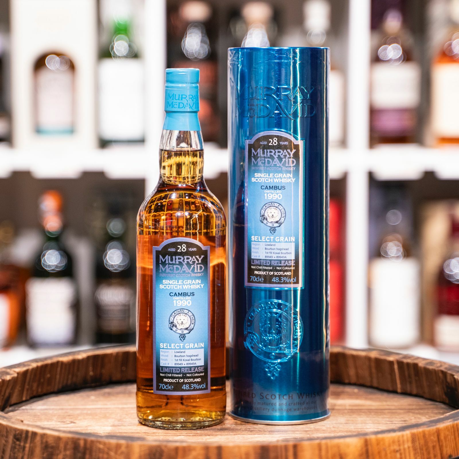 Murray McDavid Benchmark Cambus Select Grain 1990 28 Years Old