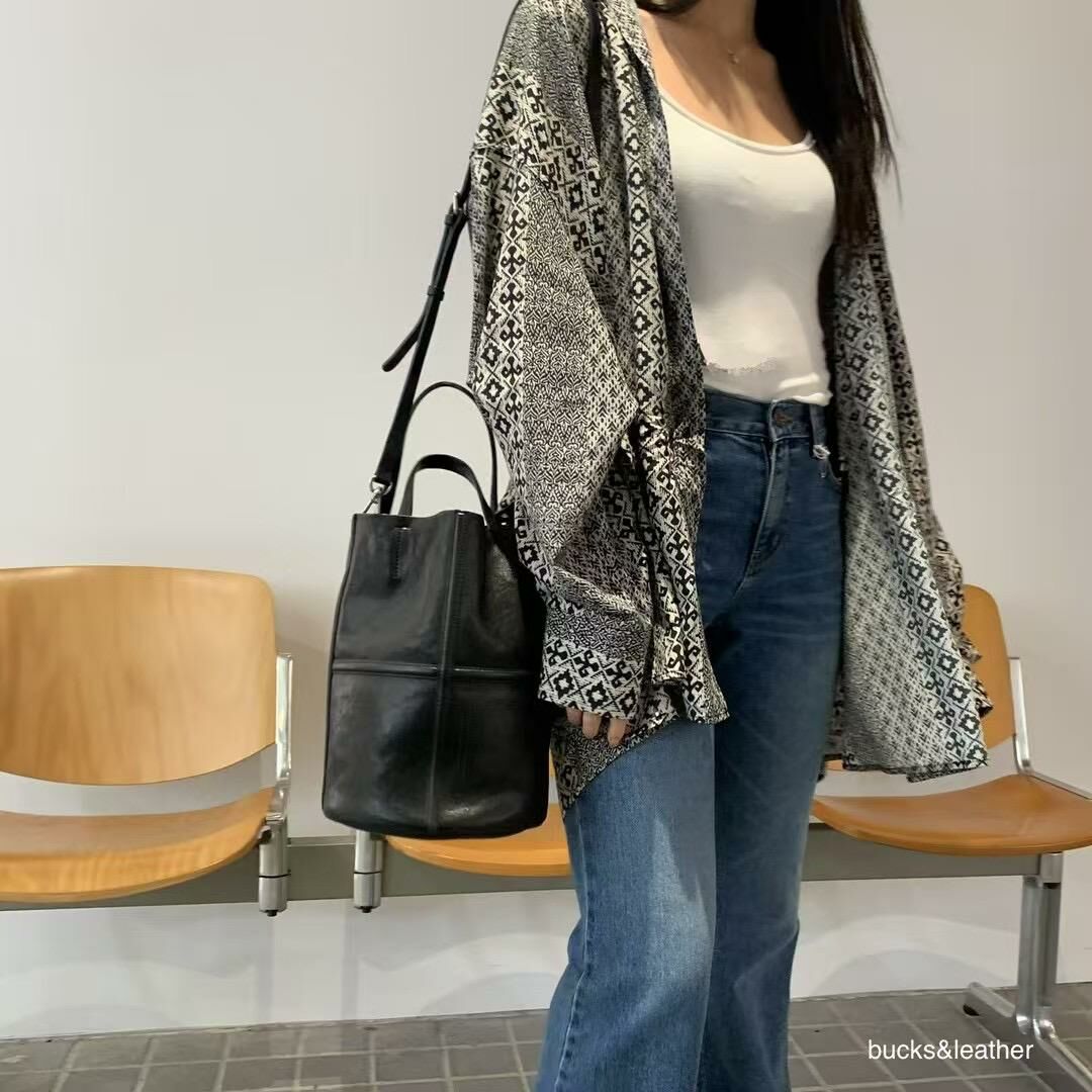 BL36J 復古風水桶包 L