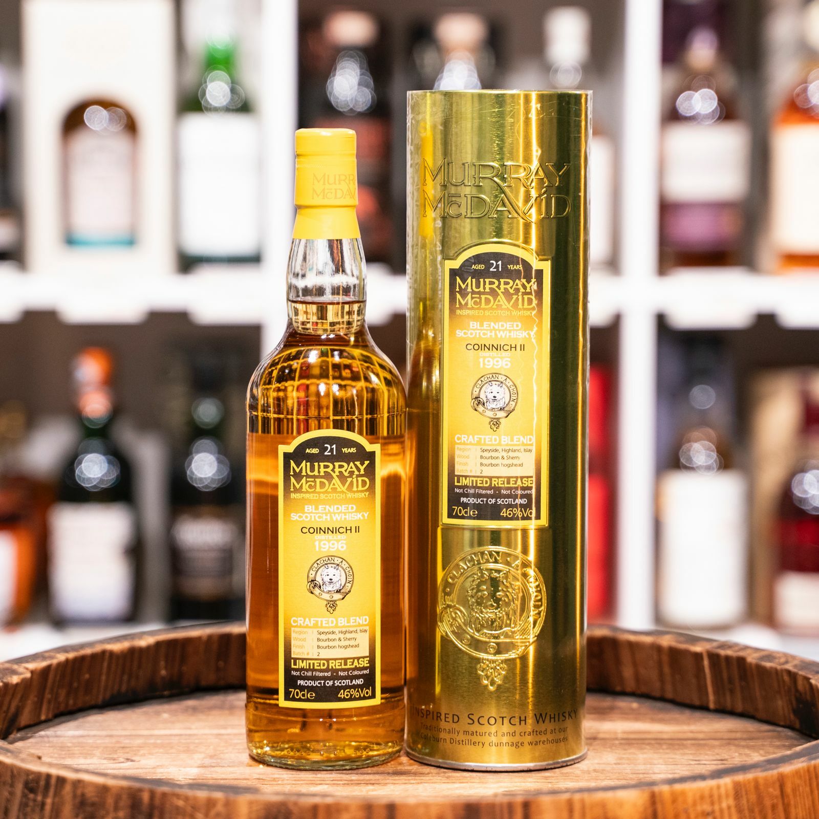 Murray McDavid Crafted Blend Coinnich II 1996 21 Years Old