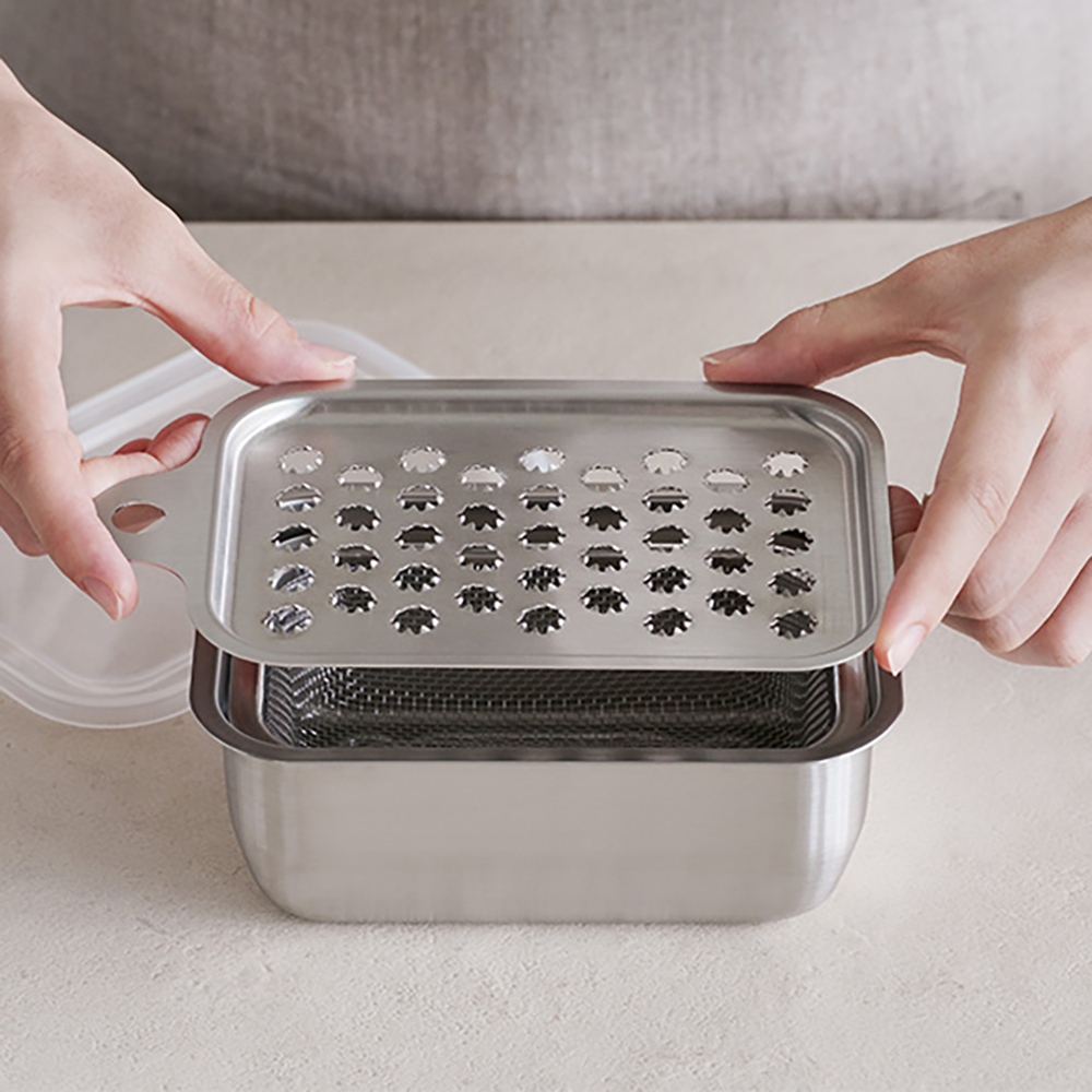 《家事問屋》日本製304不鏽鋼蔬果磨泥器