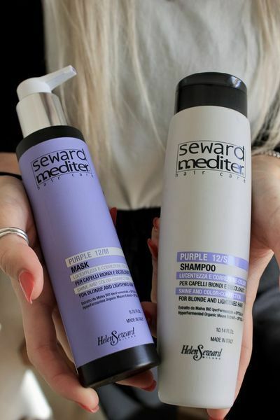 SM - PURPLE MASK 12M 200ml / 1000ml (for blonde and lightened hair use)