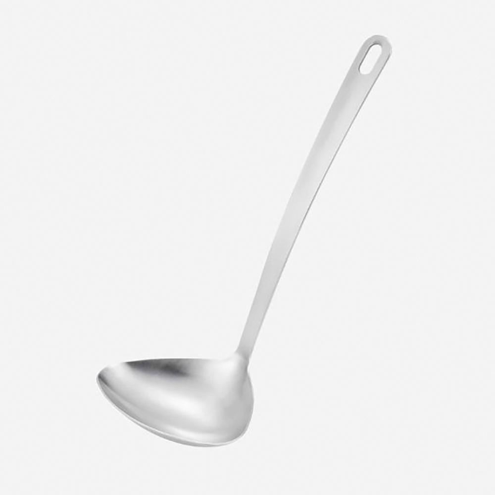 《家事問屋》日本製306不鏽鋼貝殼型大湯勺