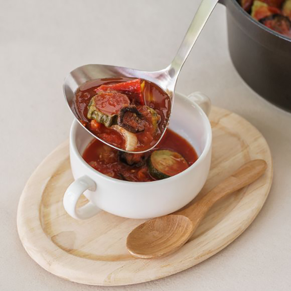 《家事問屋》日本製306不鏽鋼貝殼型大湯勺