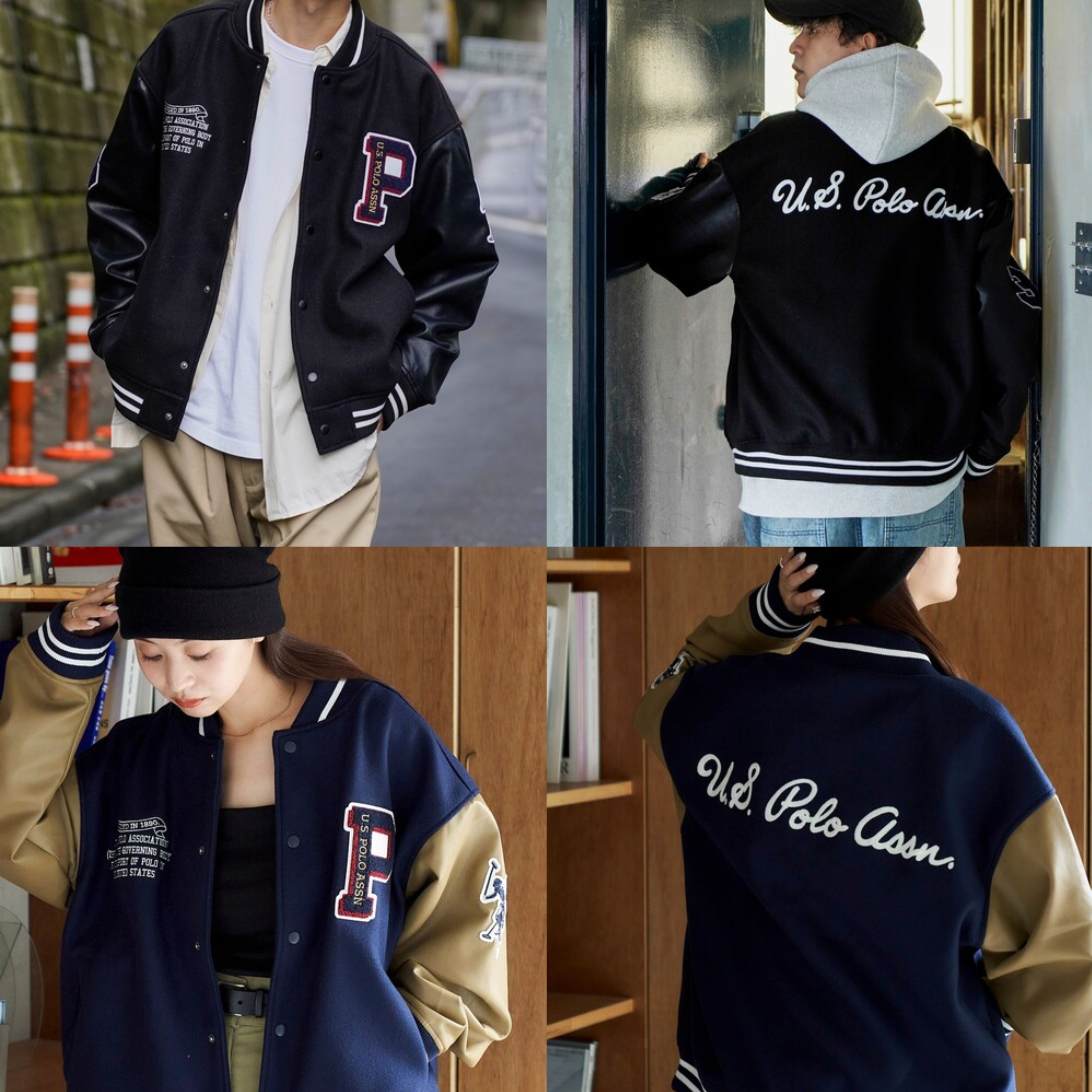 JP US POLO 棒球褸,男女可著(P3 JP527)