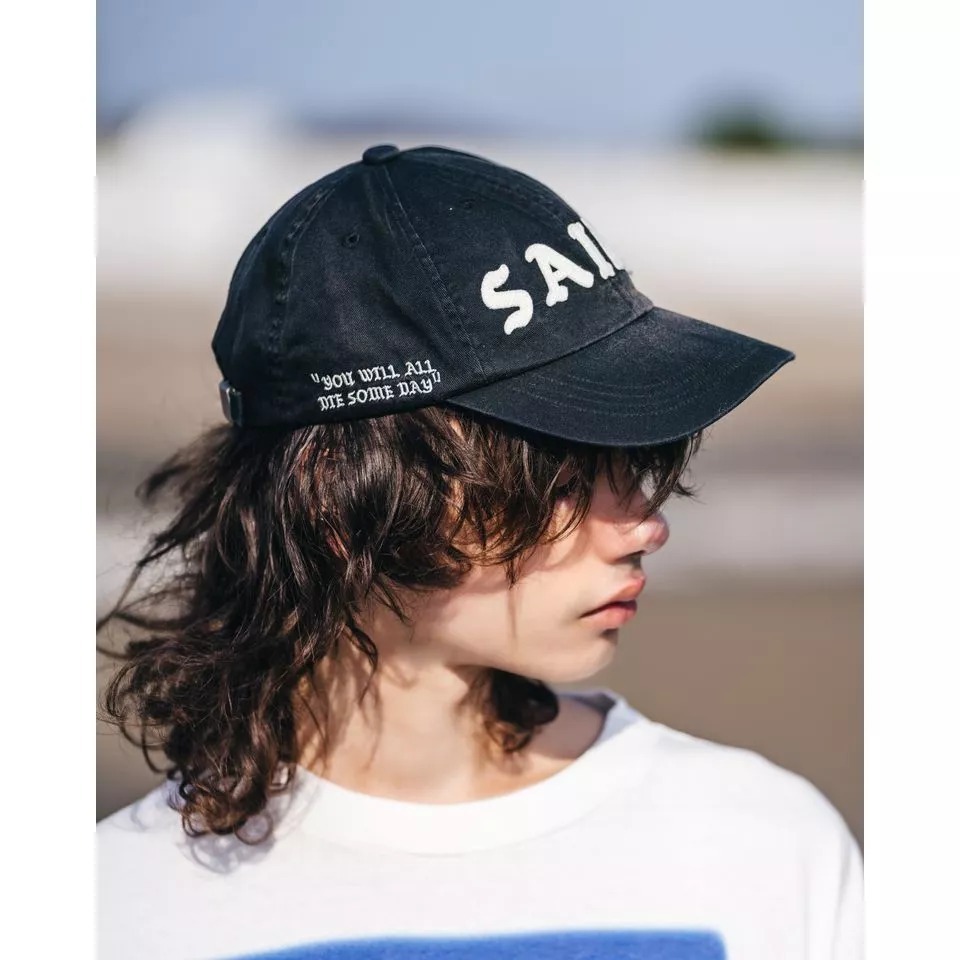 2025SS SAINT M×××××× MICHAEL SAINT 6PANEL CAP LOGO 水洗 老帽 帽子 現貨