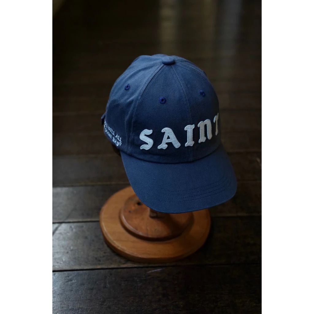 2025SS SAINT M×××××× MICHAEL SAINT 6PANEL CAP LOGO 水洗老