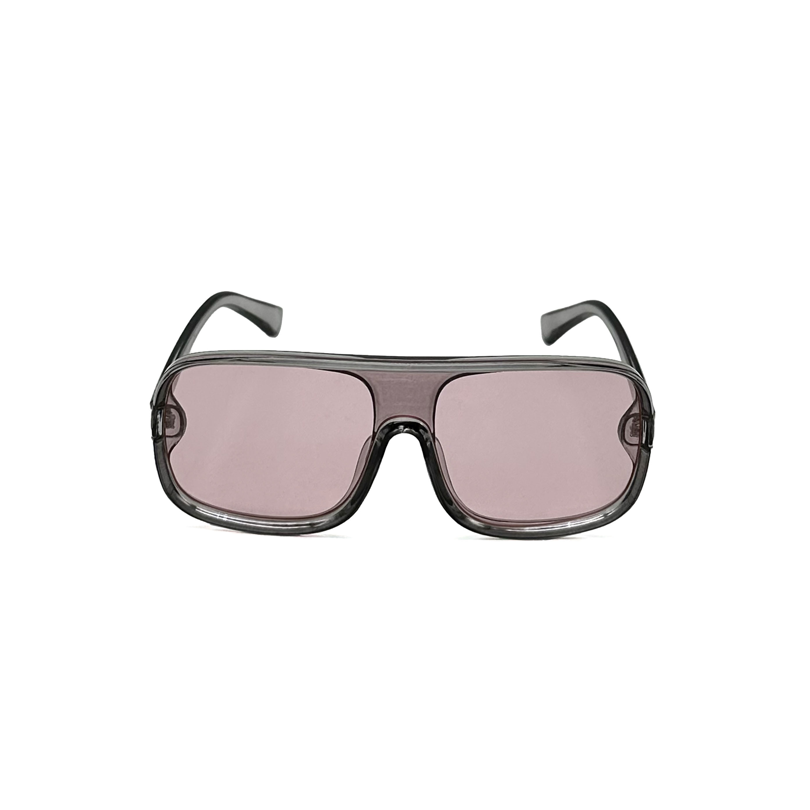 CHILL 連體大框方形墨鏡-粉
