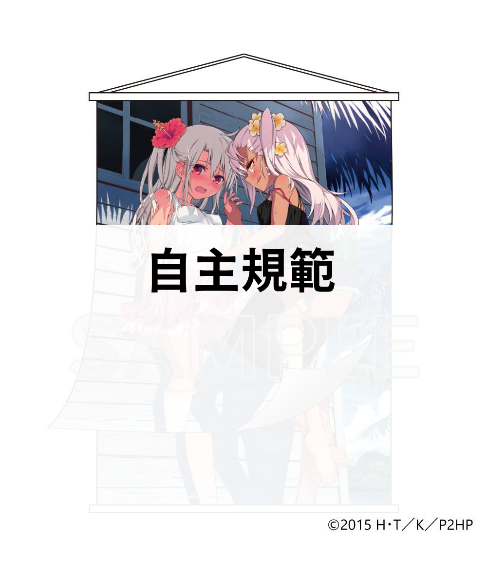 「Fate/kaleid liner 魔法少女☆伊莉雅」系列 可翻面B2掛軸 Seite:Sonne 【日本進口精品】
