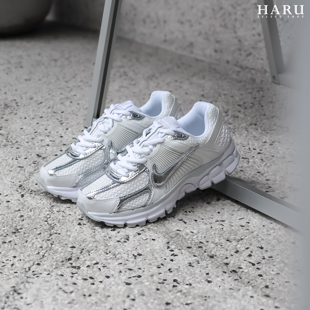 NIKE ZOOM VOMERO 5 "CHROME TOE" 復古 老爹鞋 小香風 白銀色 液態銀 HF7723-100