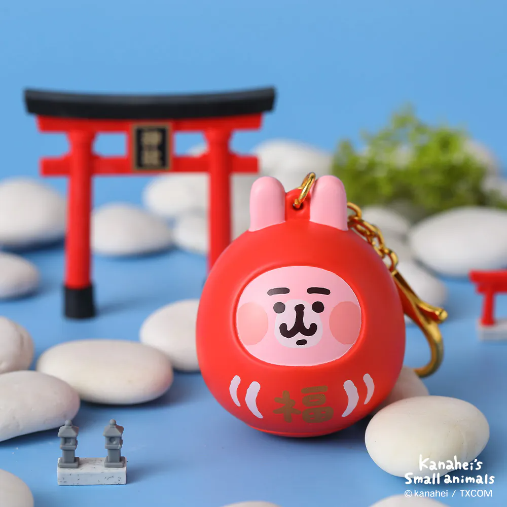 卡娜赫拉-摩籤筒吊飾(粉紅兔兔)