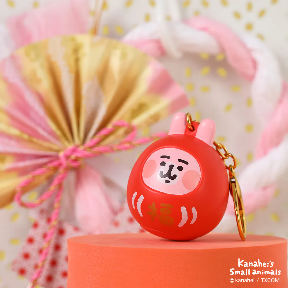 卡娜赫拉-摩籤筒吊飾(粉紅兔兔)