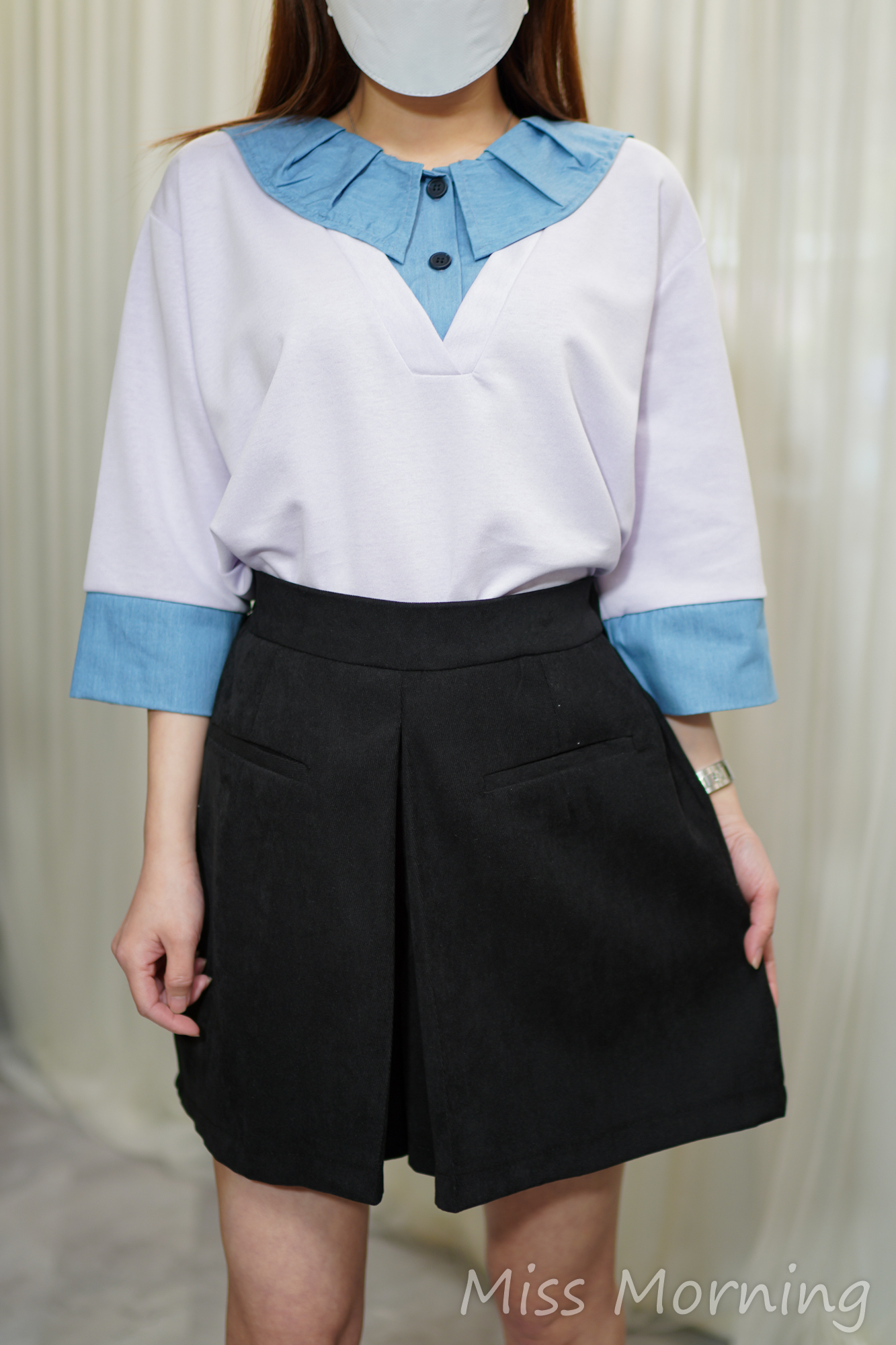 拼牛仔領高質Top(14446)