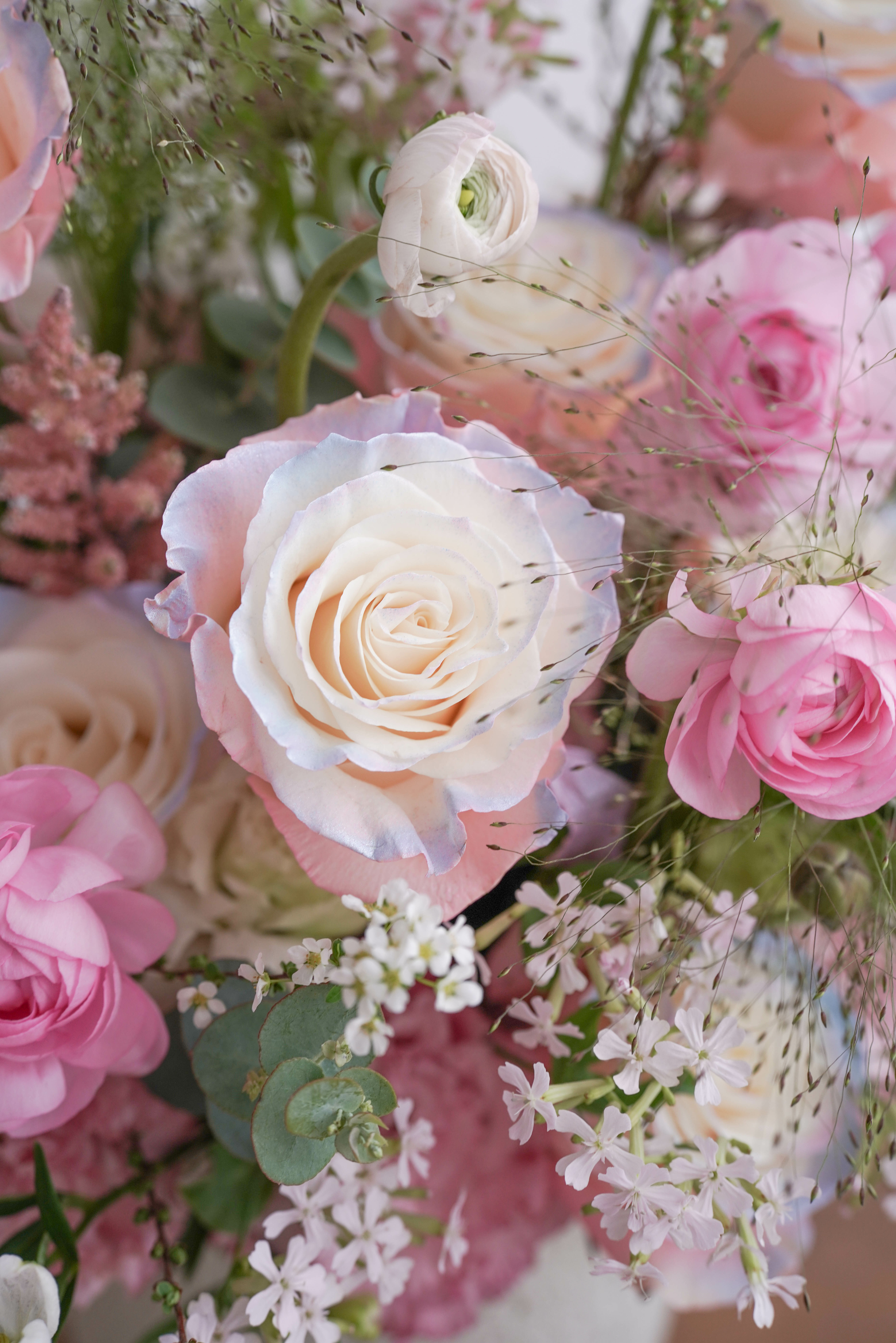 春神的碎花時裝秀 鮮花盆花 開幕花禮