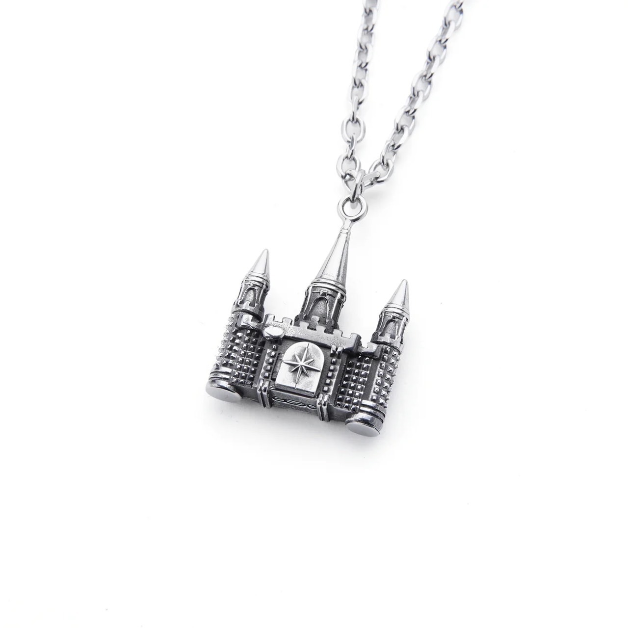 FE3C Castle Necklace 仿舊城堡項鍊