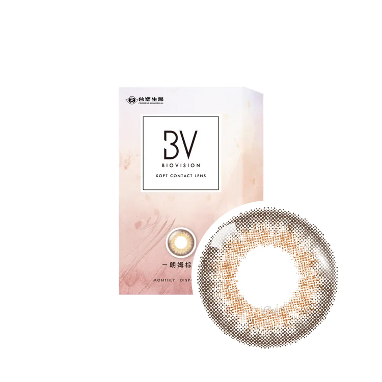 康視騰童話系列彩色月拋(1片)朗姆棕