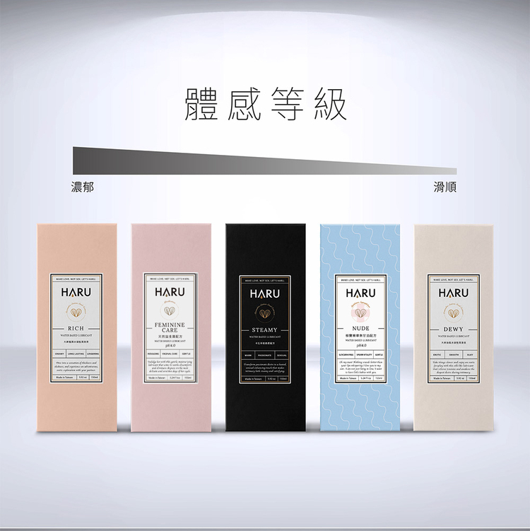 HARU FEMININE CARE 女性私密護理水溶性潤滑液-155ml