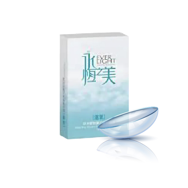 永恆之美矽水膠透明月拋(1片)