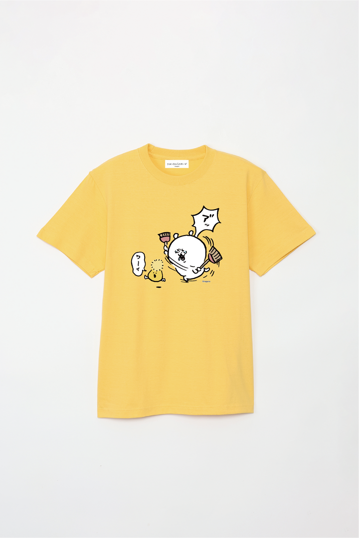 預訂｜白熊 ODM 5.6oz純棉短袖T恤 趕走花粉 中央圖案