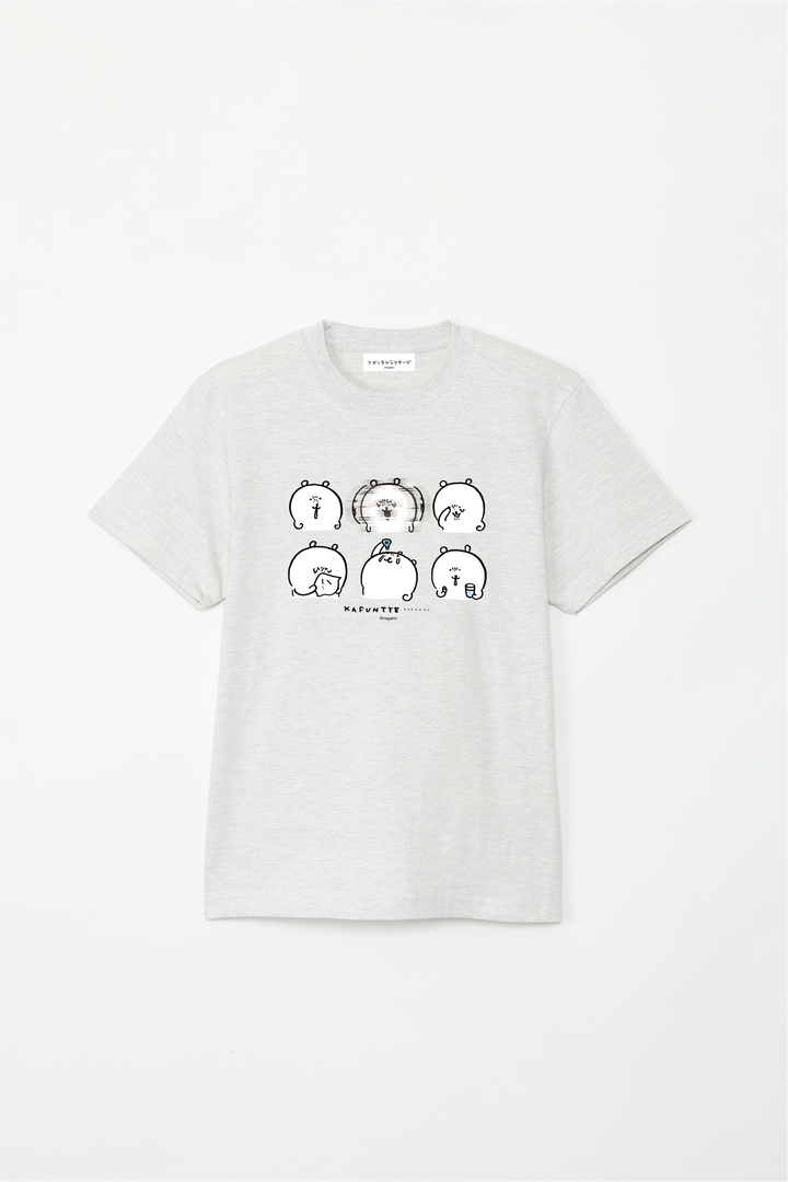 預訂｜白熊 ODM 5.6oz純棉短袖T恤 花粉… 中央圖案