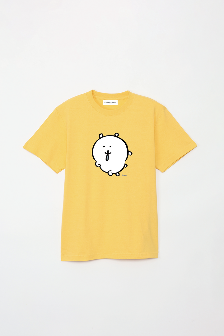 預訂｜白熊 ODM 5.6oz純棉短袖T恤 好冷啊流鼻水 中央圖案