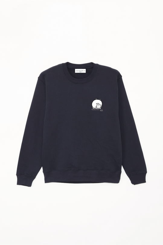 預訂｜白熊 ODM 長袖衛衣 花粉… 左胸圖案