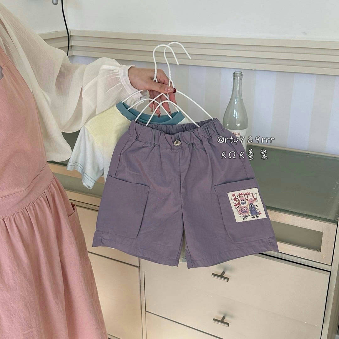 夏季大口袋短褲