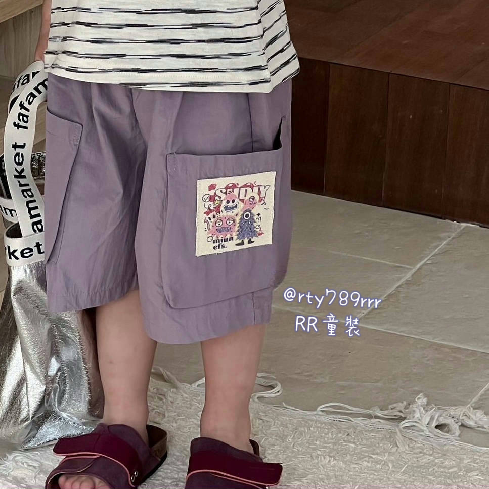夏季大口袋短褲