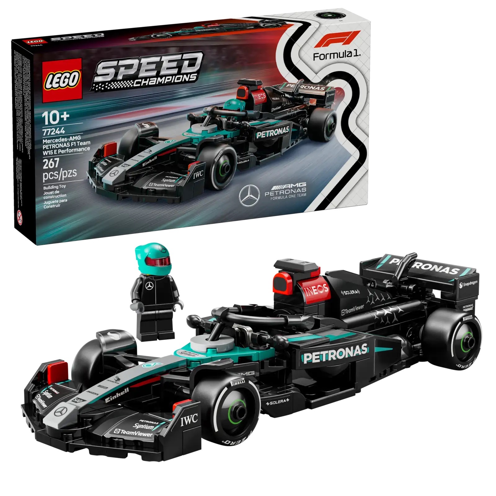 [飛米樂高積木專賣店] LEGO 77244 Speed 系列 梅賽德斯-AMG F1 W15