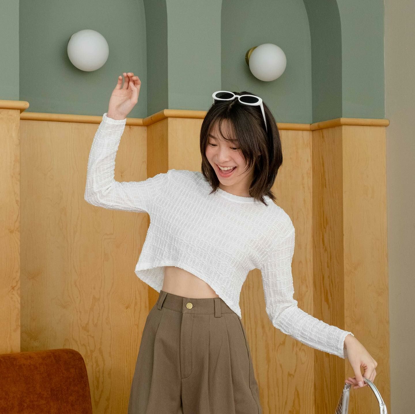 Kimmame - Emma 短版長袖上衣