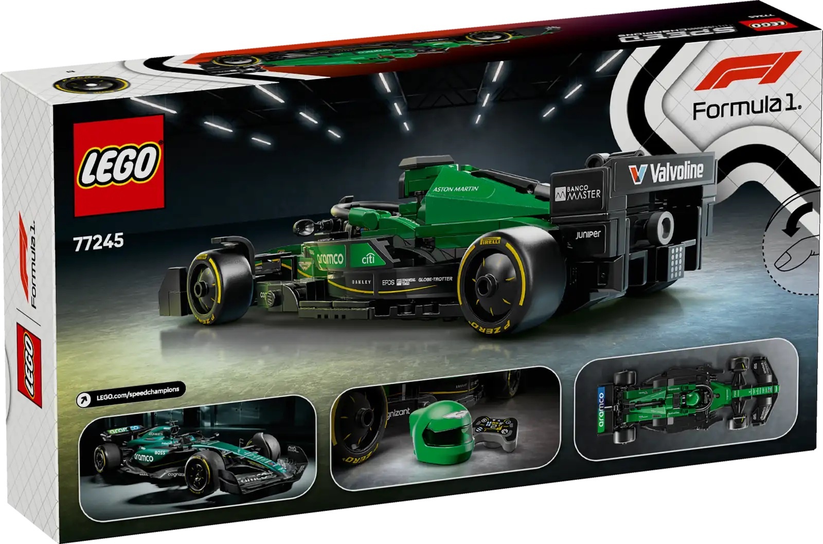 [飛米樂高積木專賣店] LEGO 77245 Speed 系列 奧斯頓·馬丁阿美F1 AMR24
