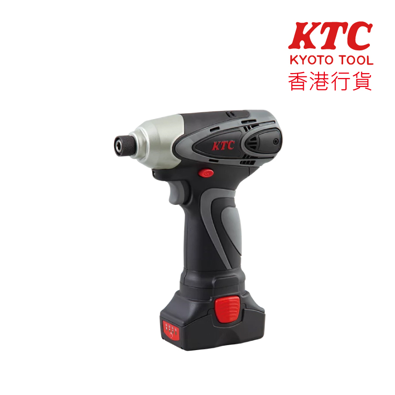 KTC 1/4" 無線電動衝擊起子套裝 (JTAE115)