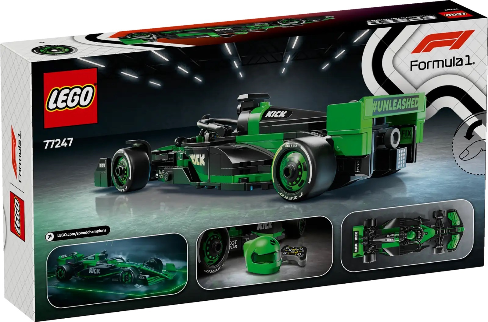 [飛米樂高積木專賣店] LEGO 77247 Speed 系列 薩伯車隊 F1 Team C44